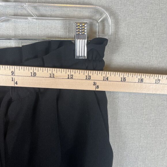 Aritzia Wilfred Kari Pants Size Small Pant Drawstring Pockets Black Paper Bag - Picture 9 of 16